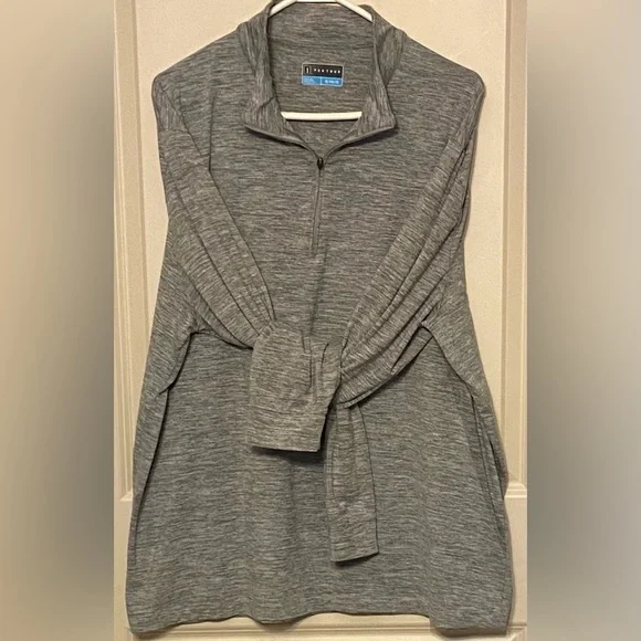 𝅺pga Tour🏌🏽Mens Sz-XL-1/4 Zip Long Sleeve Pullover Polo Gently Used Condition - Picture 15 of 16